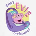 thumbnail image 3 of CafePress - Peppa Pig: Baby On Board! Kids T Shirt - Light Classic Kids Graphic, Short Sleeve T-Shirt, Sizes XS-XL, 3 of 4