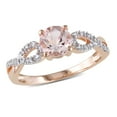 thumbnail image 3 of Everly Women's Morganite 10K Rose Gold Engagement Ring, 3 of 8