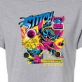 thumbnail image 3 of Disney - Lilo & Stitch - Stitch Comic Page - Juniors Cropped Cotton Blend T-Shirt, 3 of 5