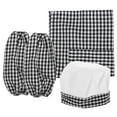 thumbnail image 1 of OULII 1 Set Cosplay Chef Costume Apron for Kids Cooking Baking Painting Protection 52.0X49.0X0.5in, 1 of 8