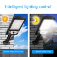 thumbnail image 3 of Lámpara Sensor de lámpara de calle con control remoto solar exterior Luz de pared de jardín (W755-7) Ehuebsd Para estrenar, 3 of 9