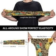 thumbnail image 4 of Lsque Robot and Monsters Cooling Arm Sleeves for Men & Women -Compression Sleeves to Cover Arms for Working,Sun Sleeves for UV Protection,Breathable, Moisture-Wicking, 4 of 8
