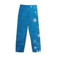 thumbnail image 3 of Fotbe Blue Christmas Men's Pajama Pants,Sleepwear Pants,Pj Bottoms Drawstring And Pockets-XX-Large, 3 of 7