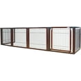 thumbnail image 4 of Richell Convertible Elite Dog Gate, Cherry Brown, 135.80"L x 29.10"W x 31.50"H, 4 of 4