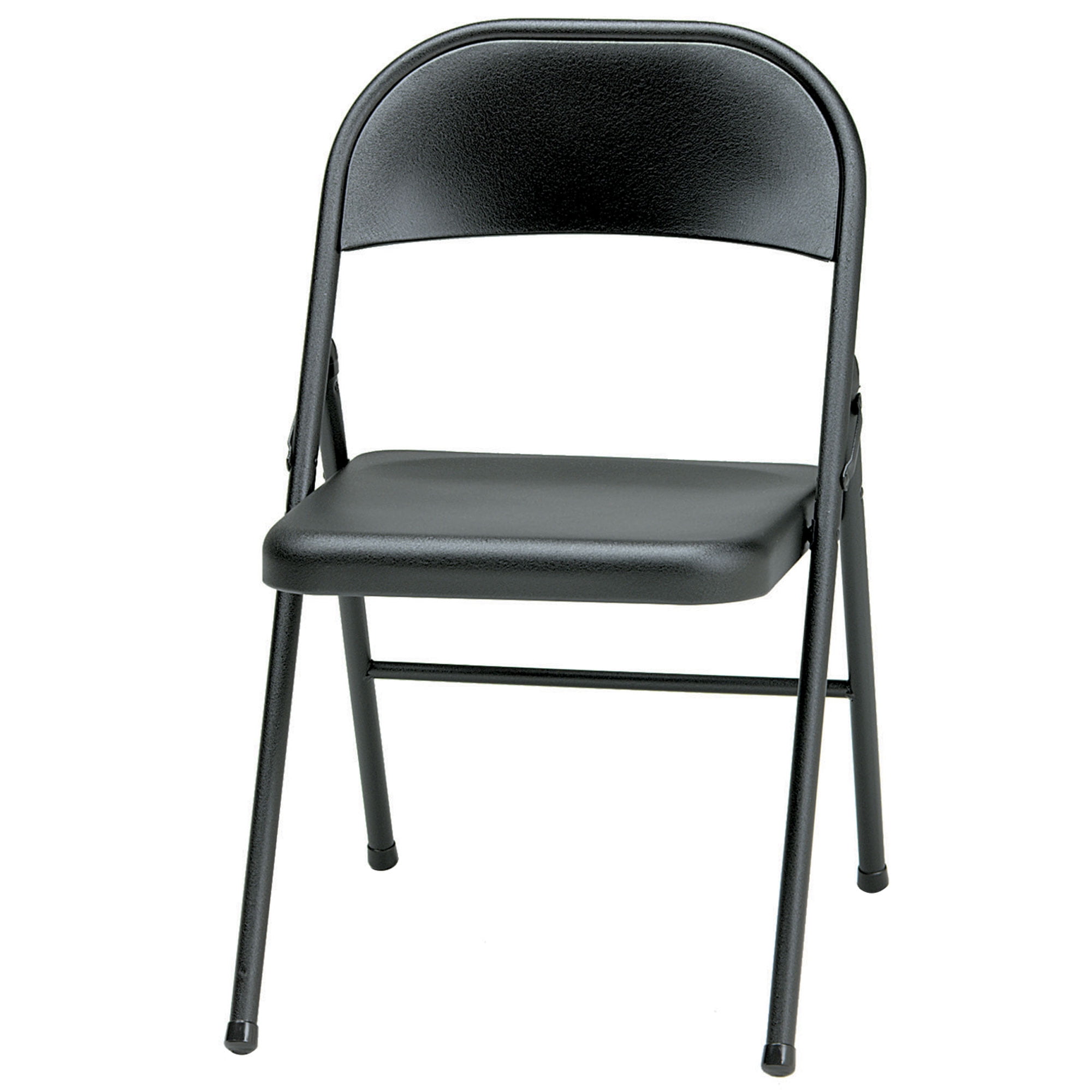 Meco Sudden Comfort All Steel Folding Chair, Black - Walmart.com