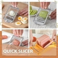 thumbnail image 3 of TIMIFIS The Cup 2Pc Kitchen Restaurant Boiled Eggs Slicers Multipurpose Stainless Steel Eggs Kitchen Appliances, 3 of 8