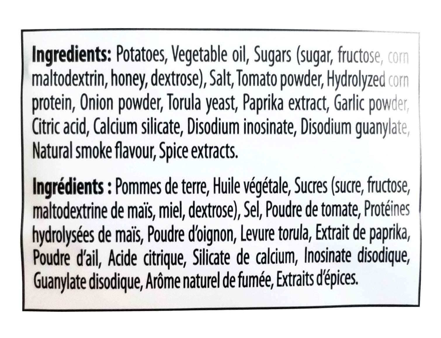 Old Dutch Ridgies Extra Honey BBQ Chips, 200g/7 oz