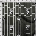 thumbnail image 4 of oneOone Viscose Jersey Gray Fabric Panda Animal Sewing Craft Projects Fabric Prints By Yard 60 Inch Wide, 4 of 4