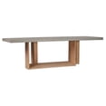 thumbnail image 4 of Seasonal Living Perpetual Lucca Teak Wood/Concrete Dining Table in Slate Gray, 4 of 6