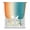 Green, variant on Burnt Orange Blue Ombre Tie Up Curtains for Window, Thermal Insulated Balloon Shade Adjustable Rod Pocket Curtains Valance Panels for Kitchen Bathroom Cafe 34 x 45 Modern Art Aesthetics Abstract