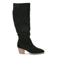 thumbnail image 2 of Time and Tru Women's Tall Heeled Slouch Boots, 2 of 5
