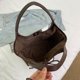 thumbnail image 2 of Bolso Bandolera Ante para Mujer Con Bolsillo Interior Viajes (café), 2 of 9