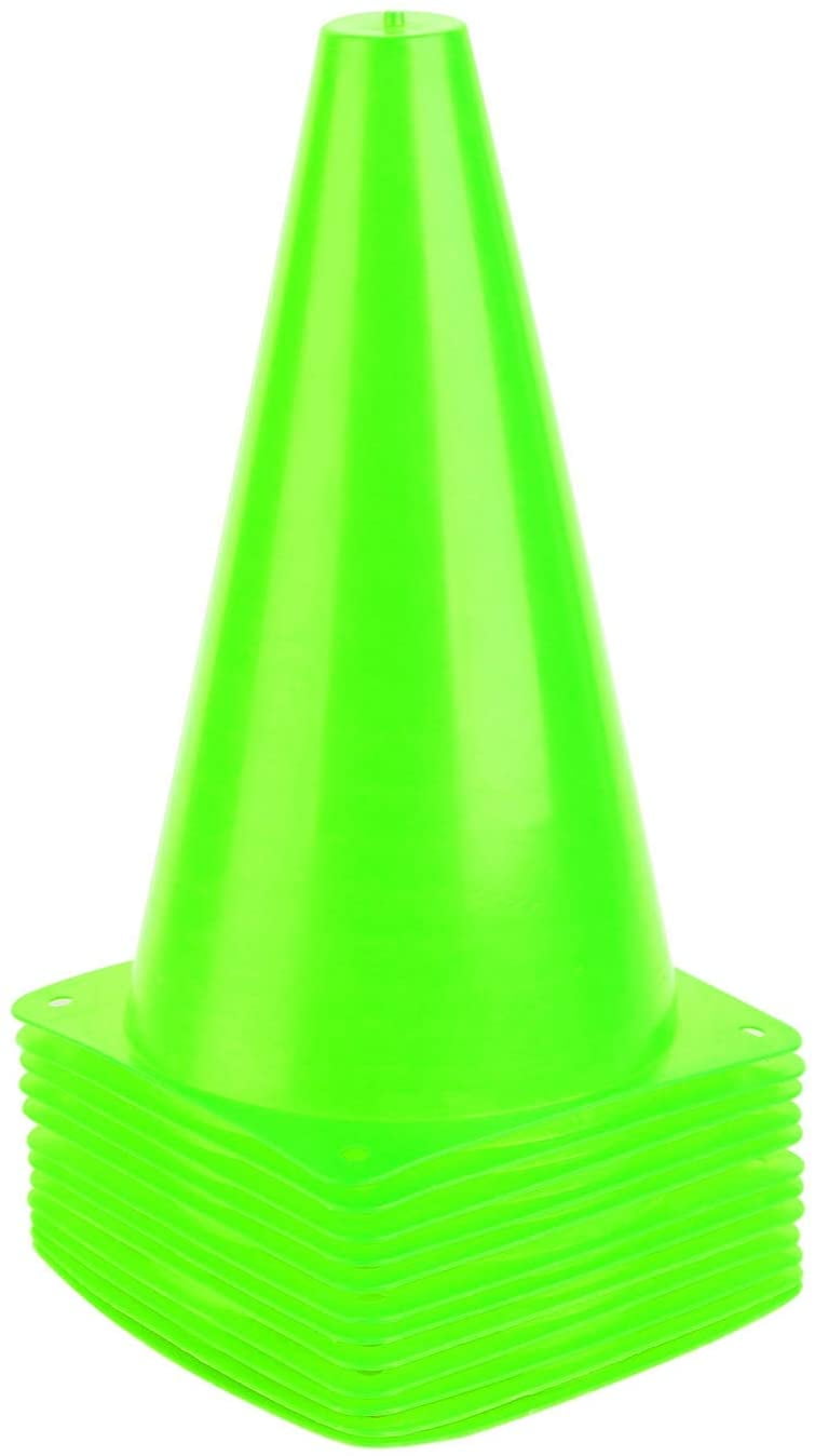 9 Inch Sports Cones, Basketball Cones, Traffic Training Cones, Agility