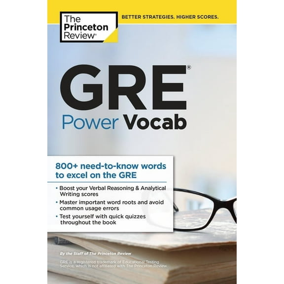 Graduate School Test Preparation GRE Power Vocab, (Paperback)