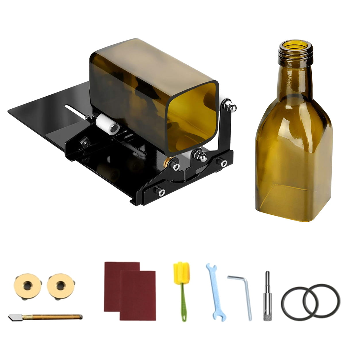 Glass Bottle Cutter Hand Tool Kit Recycle for Wine Beer Liquor Whiskey Champagne 