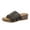 A Black, variant on Women's Low Wedge Heels Summer Sandals Women's Fashionable Versatile Casual Plus-Size Shoes Spring/Summer Style Comfortable Wedge Heel Open Toe Beach Sandals Black 38