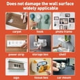 thumbnail image 6 of Ultra-Strong Double Sided Adhesive Nano Tape Transparent Reusable Waterproof Tapes Heat Resistance for Bathroom Home Decoration 16.4FT Traceless Magic Tape, 6 of 7