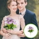 thumbnail image 4 of Ramo de simulación artificial,flores artificiales,decoración con flores artificiales,decoración duradera y hermosa para el hogar, 4 of 6