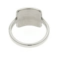 thumbnail image 3 of Geometric Square Stainless Steel Women's Inspirational Ring - My Story Isn't Over Yet Inspirational Jewelry & Gifts, Size 6 to 12, 3 of 5