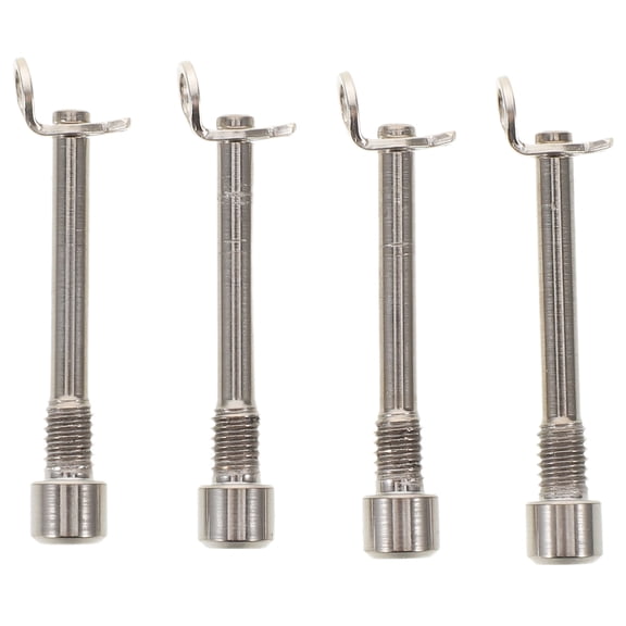 AURARMLET Lightweight Titanium Brake Caliper Pins for Road Bikes, Retention, 2 Sets Included