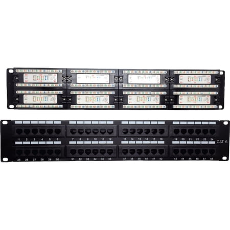 CAT6 PATCH PANEL 48 PORT VERT-100% Exclusive price history on PriceWatchPro