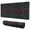 Black Colorful Dinosaurs-2, variant on Long Mouse Pads for Desk,Black Colorful Dinosaurs Pattern Desk Mats on Top Of Desks, Desk Mouse Pad Extra Large with 3mm Non-Slip Base and Stitched Edge for Gaming,Office,Work,Home 31.5"x11.8"