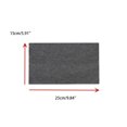 thumbnail image 3 of Unisex Solid Sports Headband - Stretchy Cotton Sweat Wicking Wide Yoga Band - Non-Slip Elastic Running Hair Wrap for Gym Dark Gray, 3 of 3