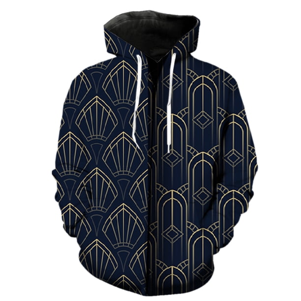 Sudadera con capucha y cremallera para hombre, diseño abstracto, manga larga, estampado 3D, chaquetas con capucha, divertidas, estilo hip hop, unisex.