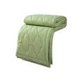 thumbnail image 2 of Qocolhg Solid Color Summer Quilt Bedding Modern Air Conditioner Quilt for Kids, Cotton Breathable Comforter Print Floral Quilts Bedspread, Cooling Blankets for Hot Sleepers, 39x59 inch, Green, 2 of 6