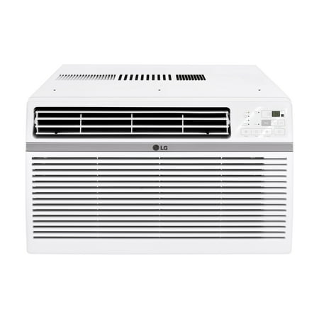 LG 8000 BTU 115V 350 Sq ft Window-Mount Air Conditioners, White