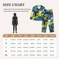 thumbnail image 6 of Bingfone Womens Pajama Sets Goal Time Print,Long Sleeve Loungewear Pajamas Set-Small, 6 of 9