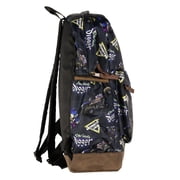 Monster Jam Backpack Allover Son-Uva Digger Print Design 16 Book Bag Adjustable Straps Bottom School Tech Sleeve