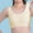 Yellow, variant on TMOYZQ Girls Training Bra Racerback Sports Seamless Teen Bras Comfort Breathable Bra with Removable Mini-A Cup Pad