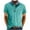 Lake Blue, variant on Wyobmus Men's Short Sleeve Shirts Lapeled Collar Buttons Up Shirt Quick Dry Performance Work Shirts Black