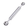 thumbnail image 1 of Tableware Product Title Ended Headed Fruit Ice Spoon - Stainless Steel Heart Shape Double Ended Watermelon Ice Spoon for Fresh Kitchen Gentlest Prep and, 1 of 6