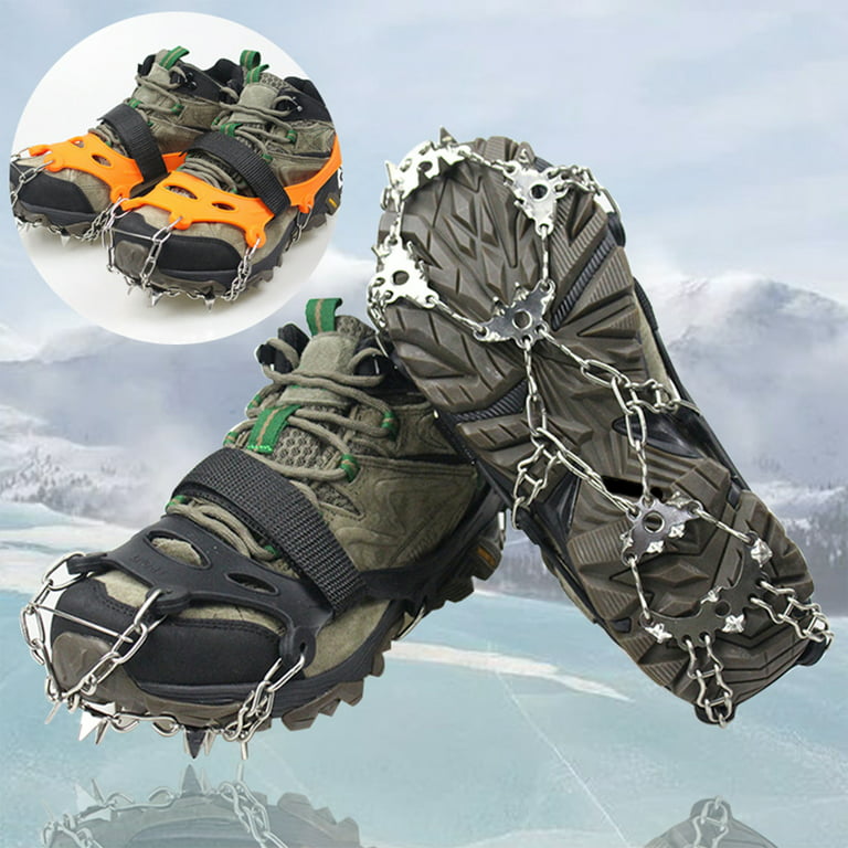 Asdomo Crampons, Ice Cleats For Shoes And Boots, Anti Slip 24