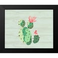 thumbnail image 2 of Allen Kimberly 18x15 Black Modern Wood Framed Wall Art Titled - Cacti 2, 2 of 5