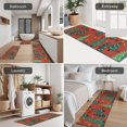 thumbnail image 5 of Red Christmas Tree and Ornament Pattern Kitchen Rugs Sets Of 3,Kitchen Runner Rugs Non Skid Washable,Decorative Kitchen Floor Mats for Kitchen,Sink,Laundry,17"x30"+ 17"x47" + 17"x59", 5 of 6