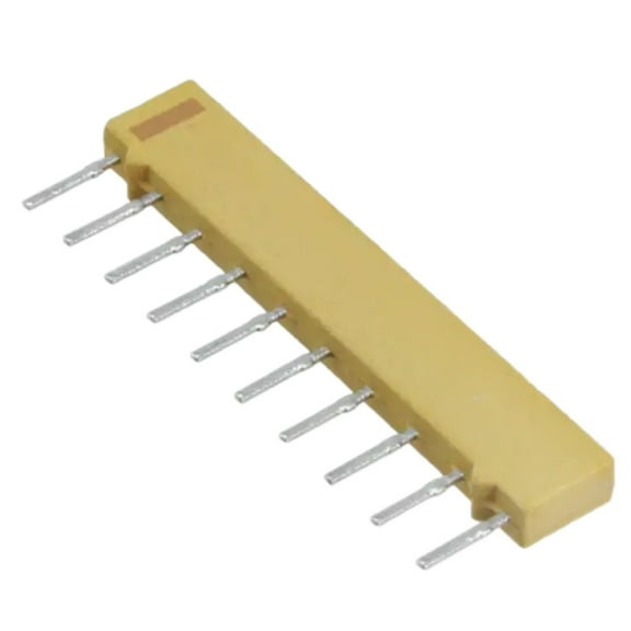 Pack of 3 M8340109K1001GCD03 Resistor Network/Array 9 RES 1K OHM 10SIP, Tube