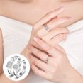thumbnail image 4 of Sonducket Anillo elegante en forma de corazón reemplazo romántico decorativo anticorrosivo brillante boda anillos ajustables joyería Ropa, zapatos y accesorios Miscelánea Hombres, 4 of 6