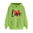 thumbnail image 1 of Fuera Del Hombro Manga Larga Tops para las Mujeres Impreso Sudadera con Capucha Cuello Redondo Sudadera Casual, Invierno Cálido Top para el Club de Trabajo Y el Uso Diario, 1 of 8