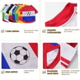 thumbnail image 6 of NovaStitch Pet Dog Jersey Mesh Fabric Soccer & Sportswear Lightweight Breathable Football Pet Clothes for Medium Dogs C One Size, 6 of 6
