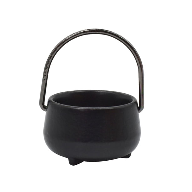 Casa de muñecas Mina Olla Metal Mini Utensilios de cocina Mini Casa Pequeña Escala 1/12 Mini Olla para olla individual