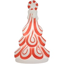 Lighted Blow Mold Cow Indoor/Outdoor Christmas Decoration, Red/White ...