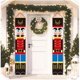 thumbnail image 1 of Decoración navideña de cascanueces, decoración navideña al aire libre, tamaño real, modelo de soldado, carteles de cascanueces para puerta de entrada, porche, jardín, interior, exterior Methold  SH1104-370, 1 of 5