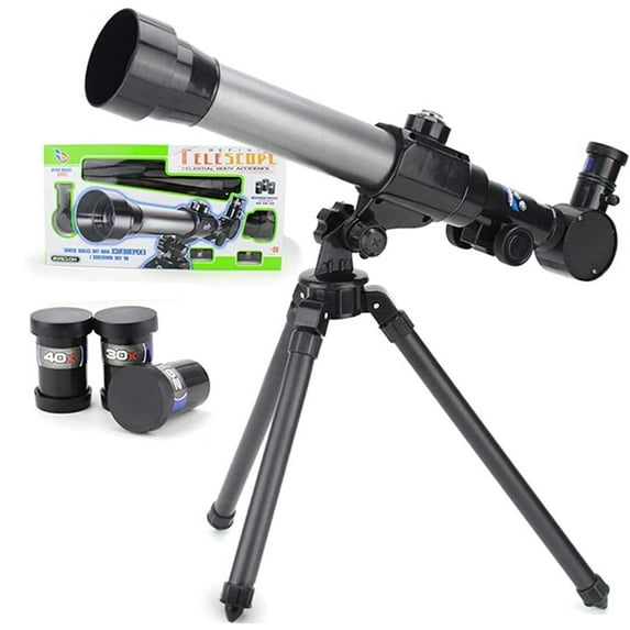Telescopes for Kids Beginners, Portable Astronomy Refractor Telescope with Adjustable Tripod ,Portable Telescopes for Adult Children as Birthday Christmas Gifts