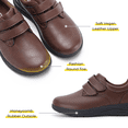 thumbnail image 5 of FitVille zapatos anchos para caminar para diabéticos para mujer, zapatos informales para diabéticos, zapatos cómodos de cuero Oxford, zapatillas para todo el día, 5 of 5