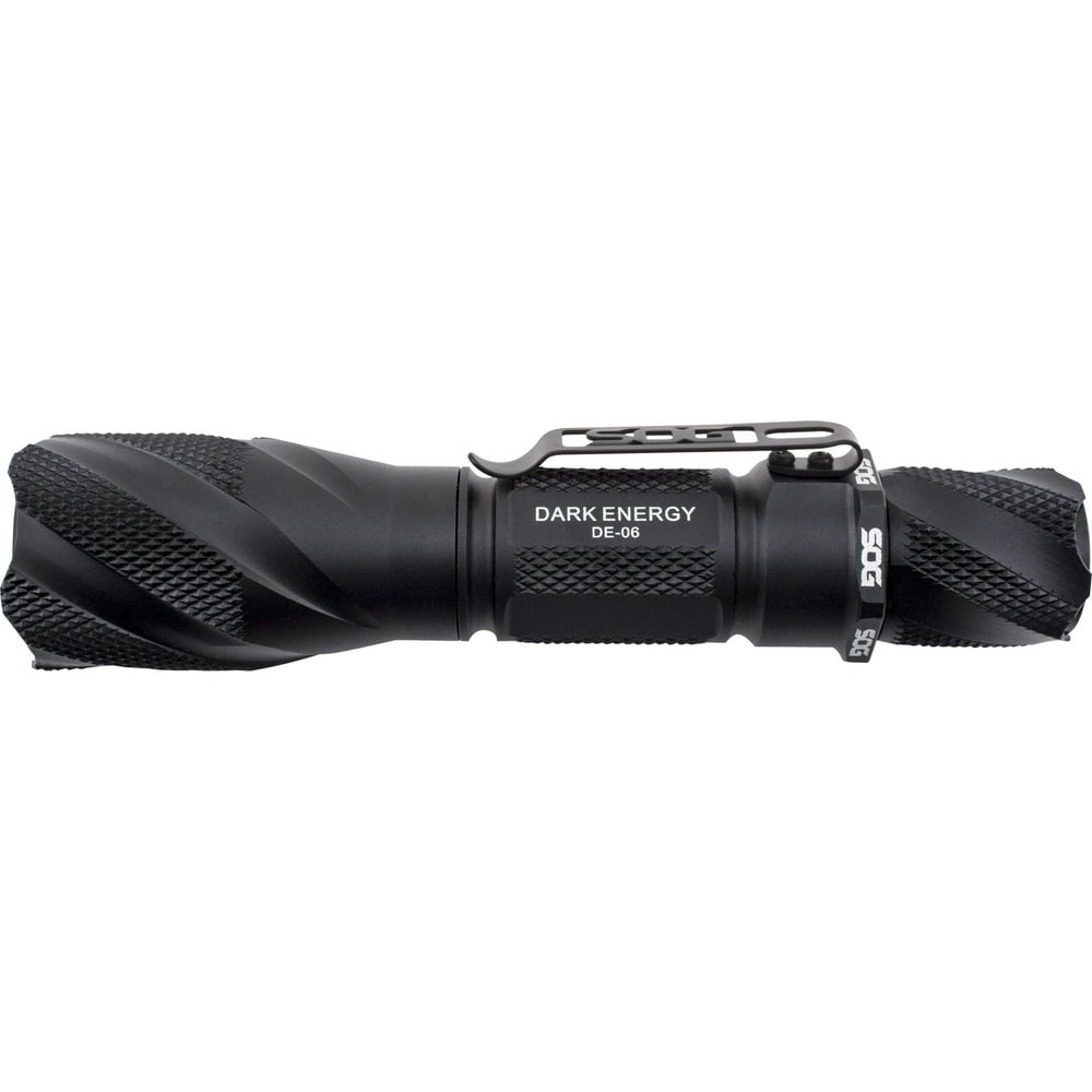 SOG Knives Handheld Flashlight Dark Energy 750A 687 Lumens 6", Black