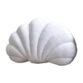 thumbnail image 2 of Cojín decorativo de concha de mar, cojín de peluche, lindo relleno de PP, cojín con forma para Blanco, 2 of 7
