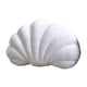 thumbnail image 2 of Cojín decorativo de concha de mar, cojín de peluche, cojín con forma de concha, cojín con temática del océano Blanco, 2 of 7